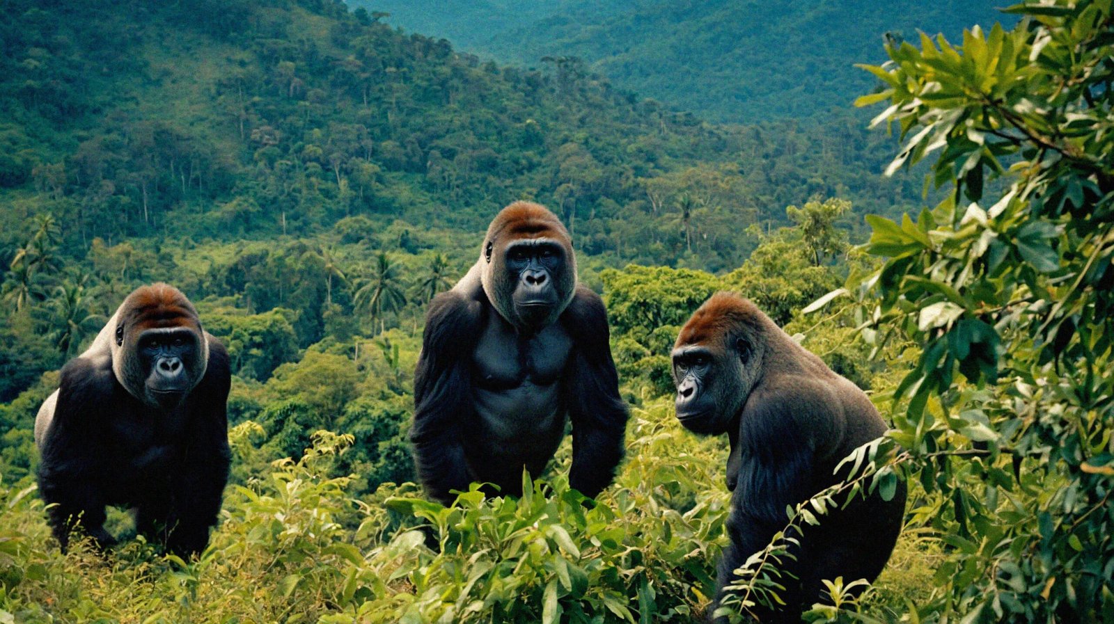 close-up-beautiful-gorilla-wild