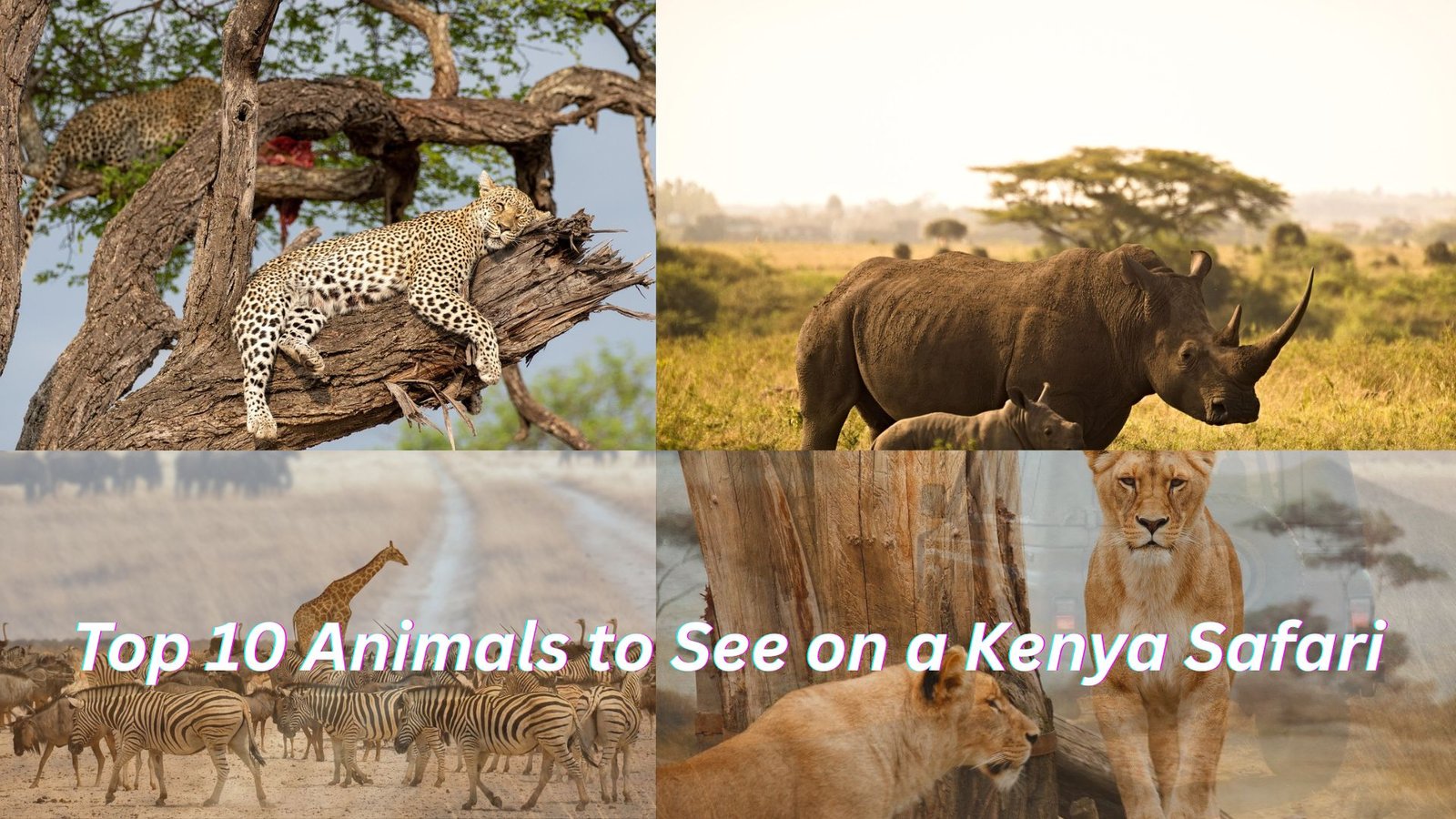 Top 10 Animals to See on a Kenya Safari